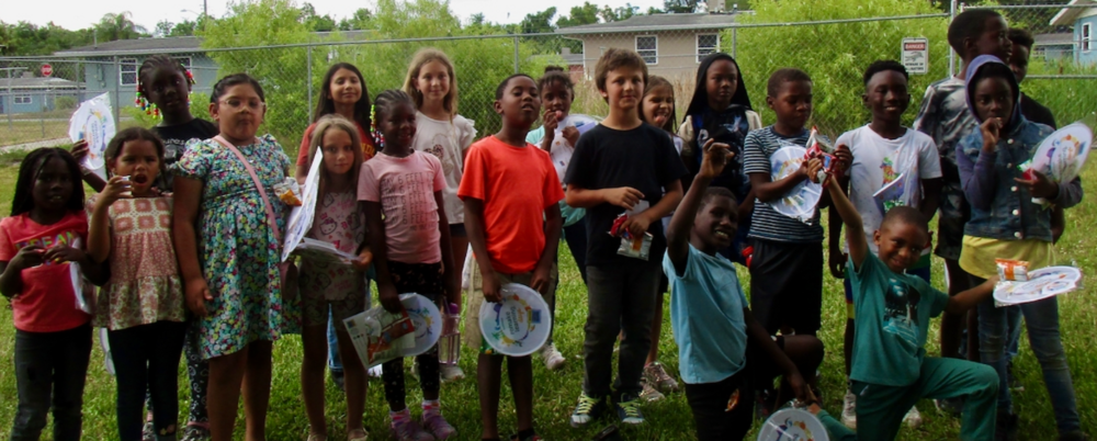 Lineup of the Boys and Girls Club Group.