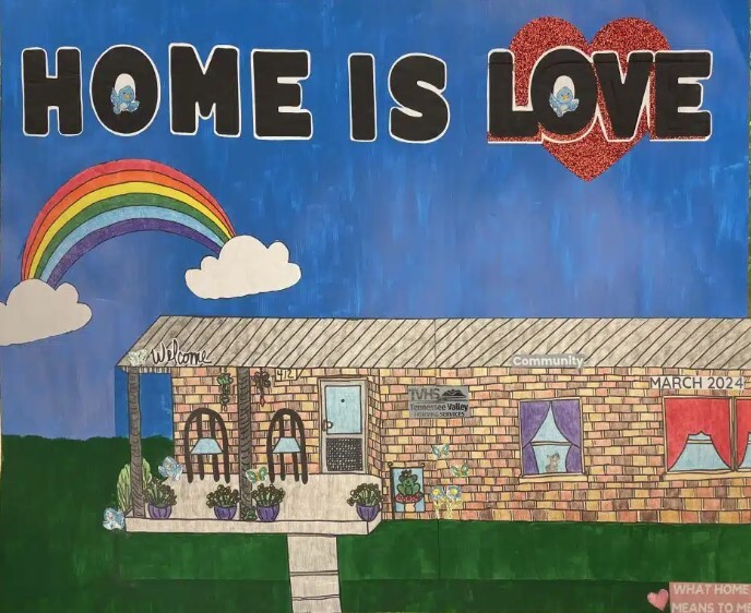 What Home Means to Me 2025 Calendar. Home is Love